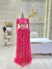 Made-to-order evening gown tailored to your preferences.